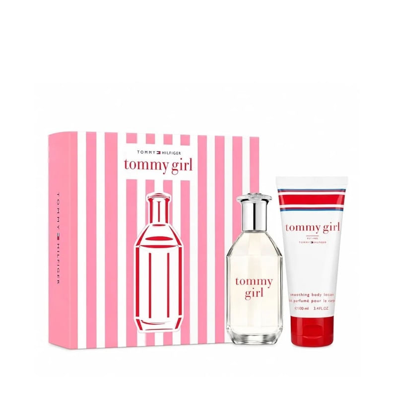 Kit Tommy Girl Tommy Hilfiger Feminino Eau de Toilette 50Ml + Loção Corporal 100Ml
