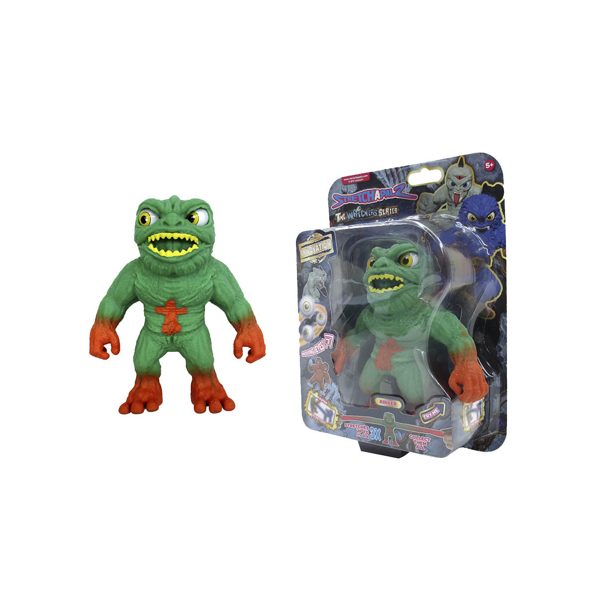 Boneco Elástico Kikker 12Cm - Stretchapalz Watchers