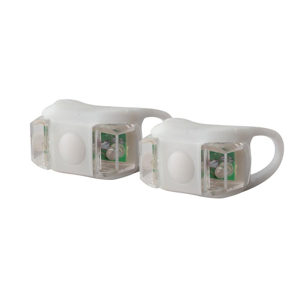 Kit Farol e Lanterna em Silicone Branco A85-B Acte Sports