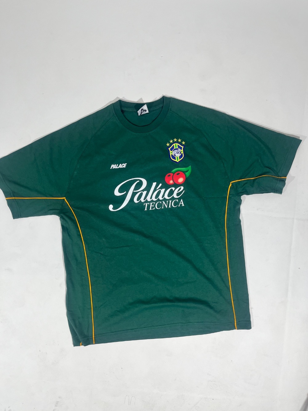 Camiseta Palace Copa America Racey Green — G, Novo