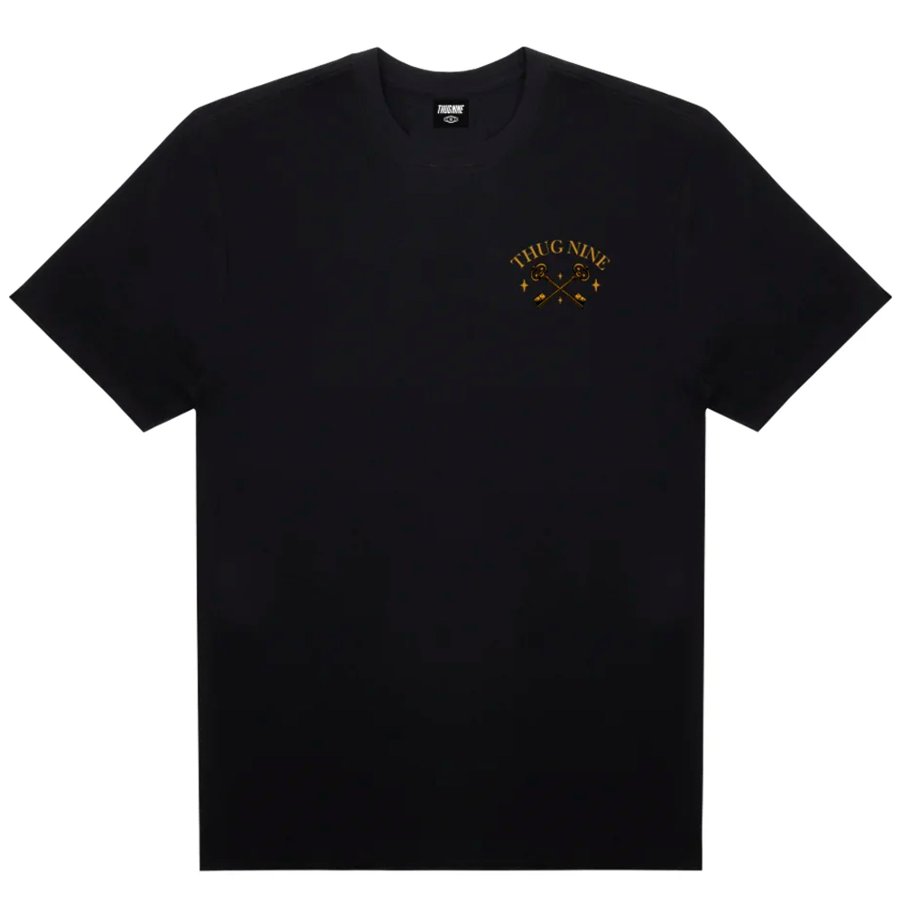Camiseta Thug Nine The Mansion Black — M / XG, Novo