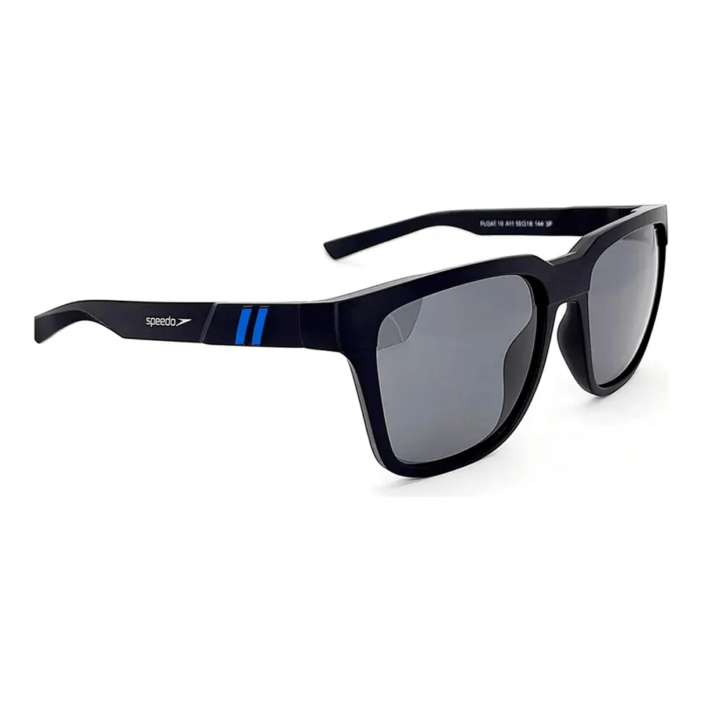 Óculos de Sol Speedo FLOAT Masculino Quadrado Acetato Preto