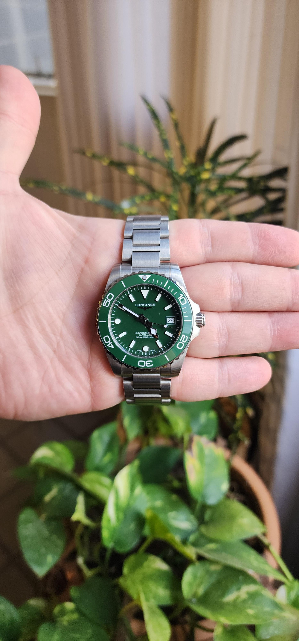 Relógio Longines Hydroconquest Quartz Watch 42mm — Único, Usado