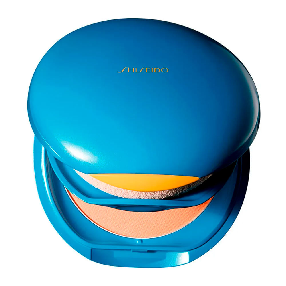 Base Facial UV Protective Compact Foundation FPS35 Shiseido Refil — Light Ochre