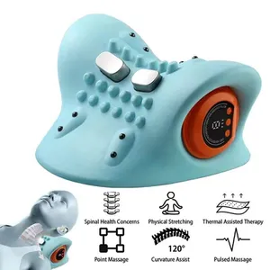 Massageador Cervical Elétrico Alívio Dor Quiropraxia