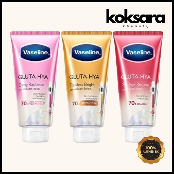 Vaseline Gluta-Hya Serum Body Lotion Collection