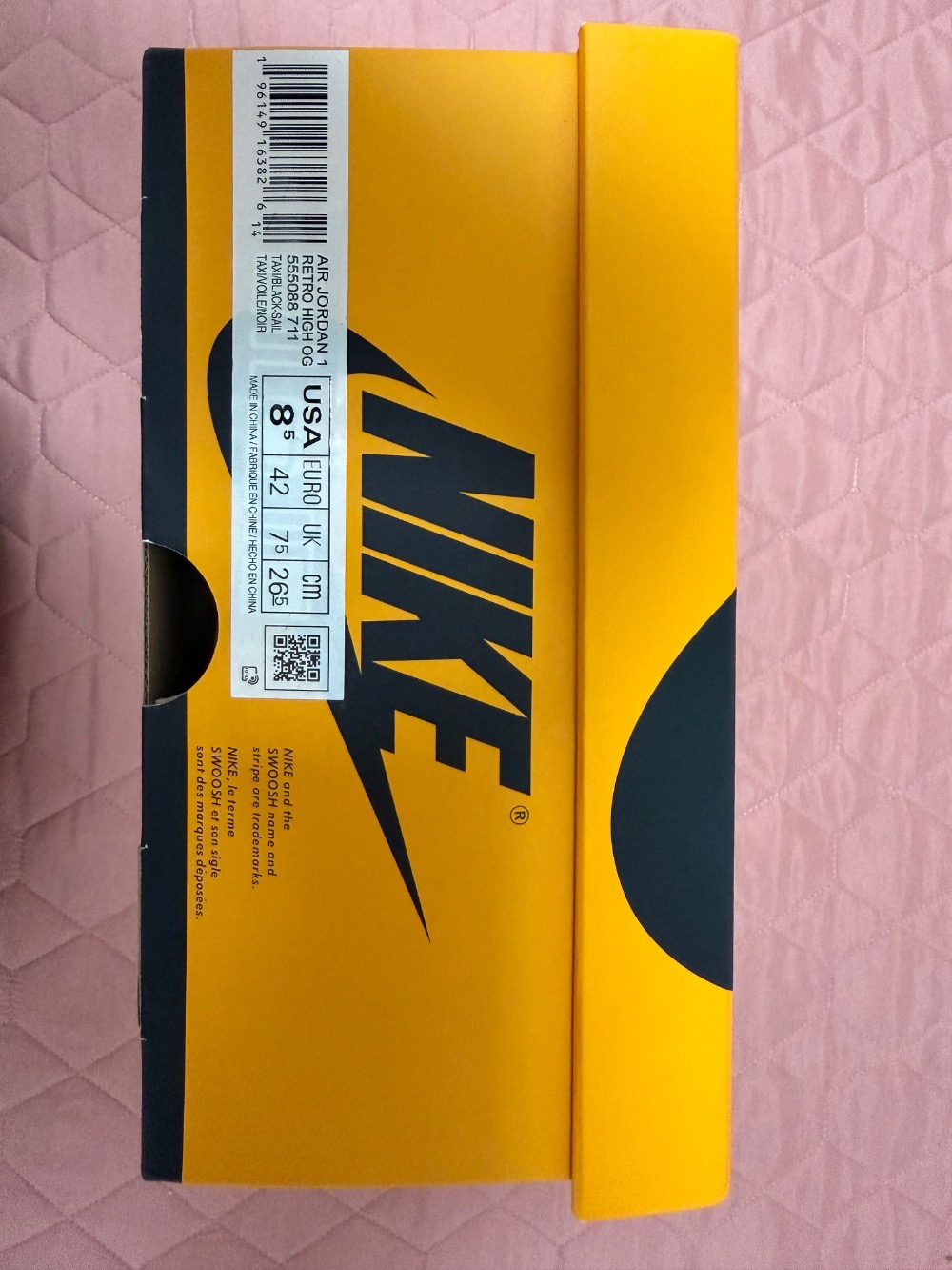 Air Jordan 1 Retro High OG Shattered Backboard — 40, Usado