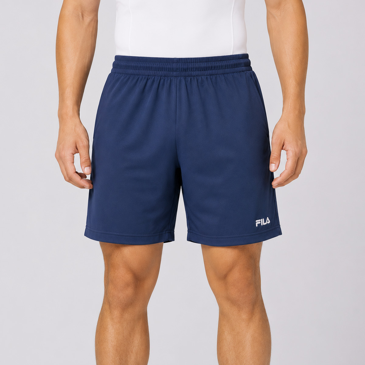 Bermuda Fila Diamond Core Run 6 Marinho