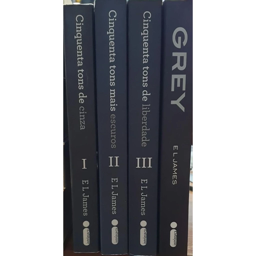 COLEÇÃO Cinquenta Tons - Volume I, II, III e Grey autor E. L. James