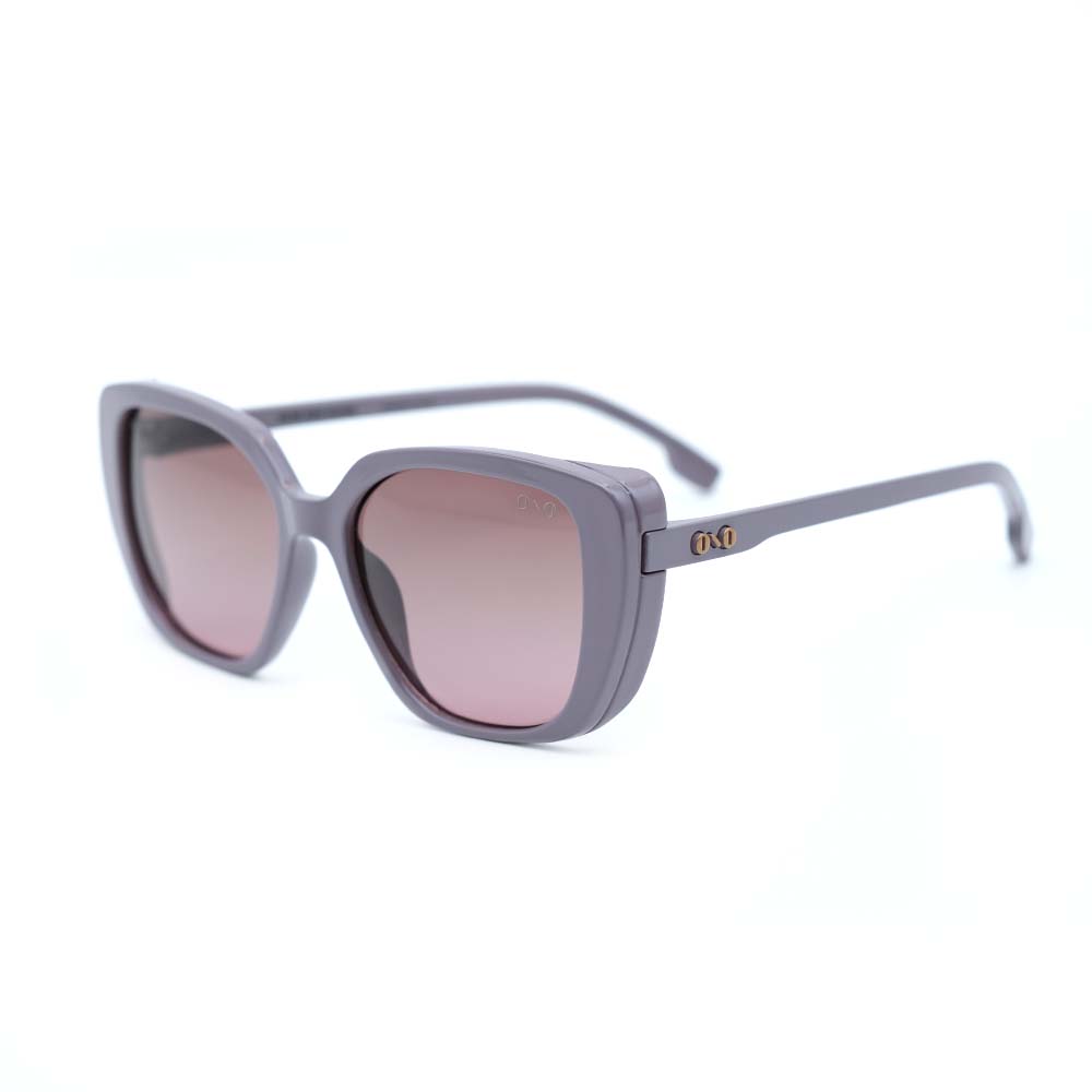 Óculos de sol Ono, Bacutia, modelo ON0009S, cor Lilás, tamanho 54