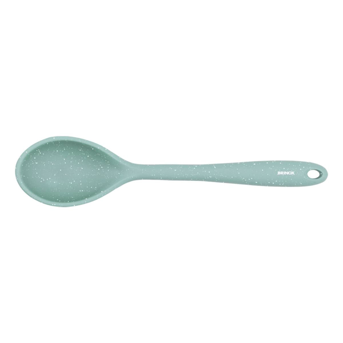 Colher de Silicone Brinox Flex 27,5 cm Verde Colorido