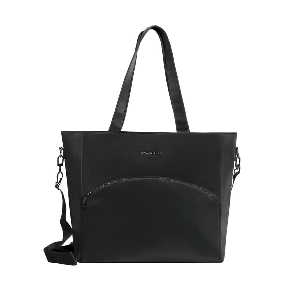 Bolsa Executiva Feminina Donna Preta U / Preto