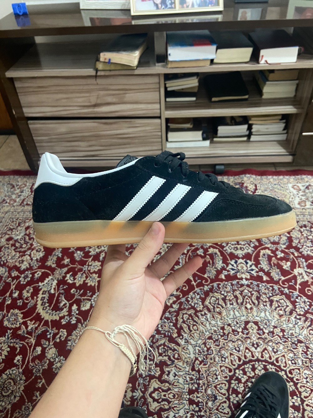 adidas Gazelle Indoor Black — 42, Usado