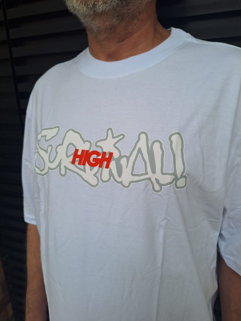 Camiseta High Logo Survival White — XG, Novo