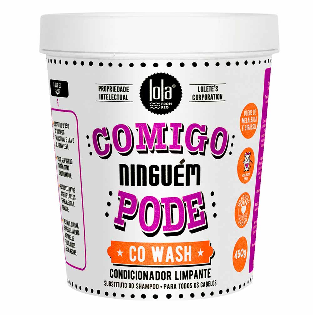 Condicionador Limpante Lola Cosmetics Comigo Ninguém Pode — 450g