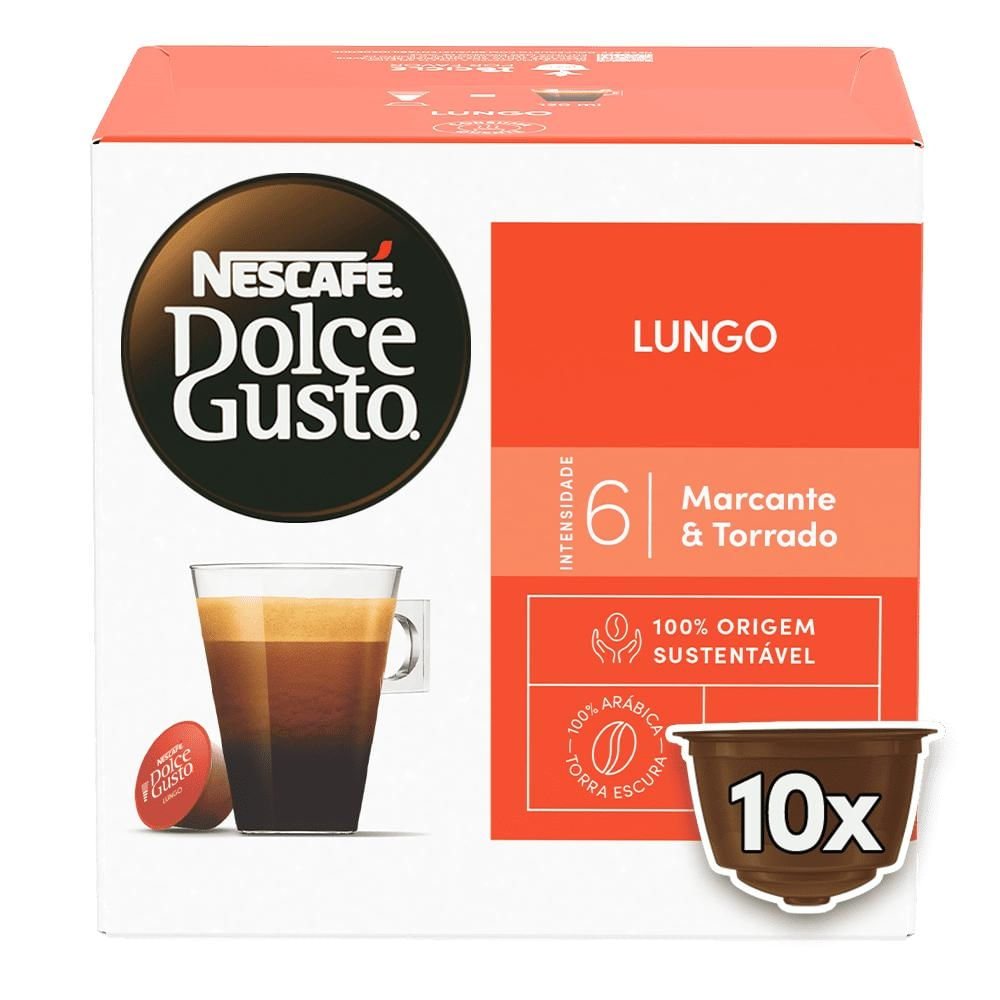 NESCAFÉ DOLCE GUSTO Lungo 10 cápsulas