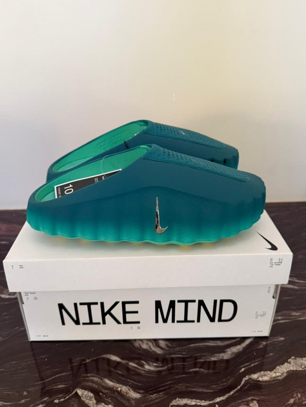 Nike Mind 001 Geode Teal Light Menta (Kit Seleção 2026) — 42, Novo