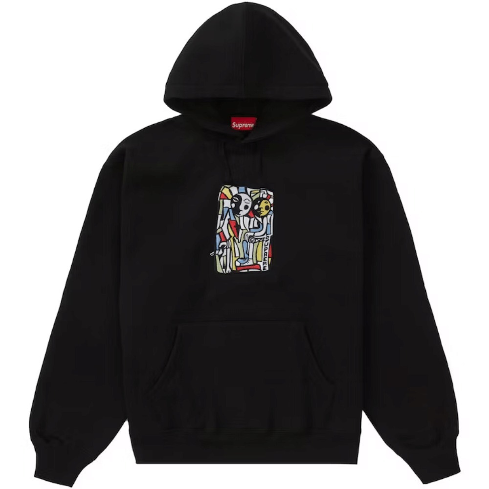 Moletom Supreme Neil Blender Mosaic Hooded Black — M, Novo