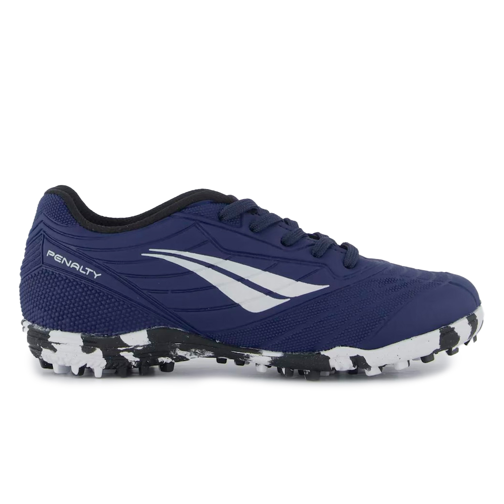 Chuteira Penalty Matis XXI Society Navy Infantil — 34 / 35, Novo