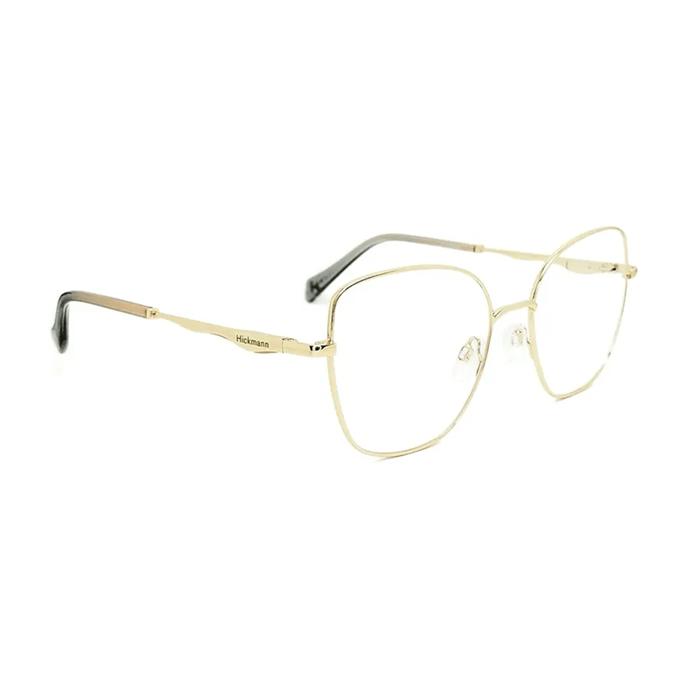 Armação para Óculos de Grau Feminina Hickmann AZALEIA 3 04A Dourado e Transparente