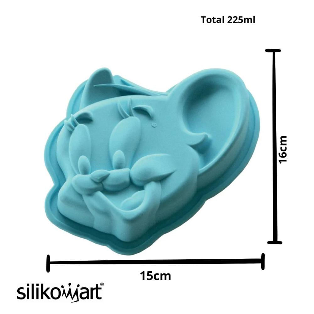 Foto 4 de Forma Jerry Decorativa Bolo Gourmet Silicone Doce Silikomart