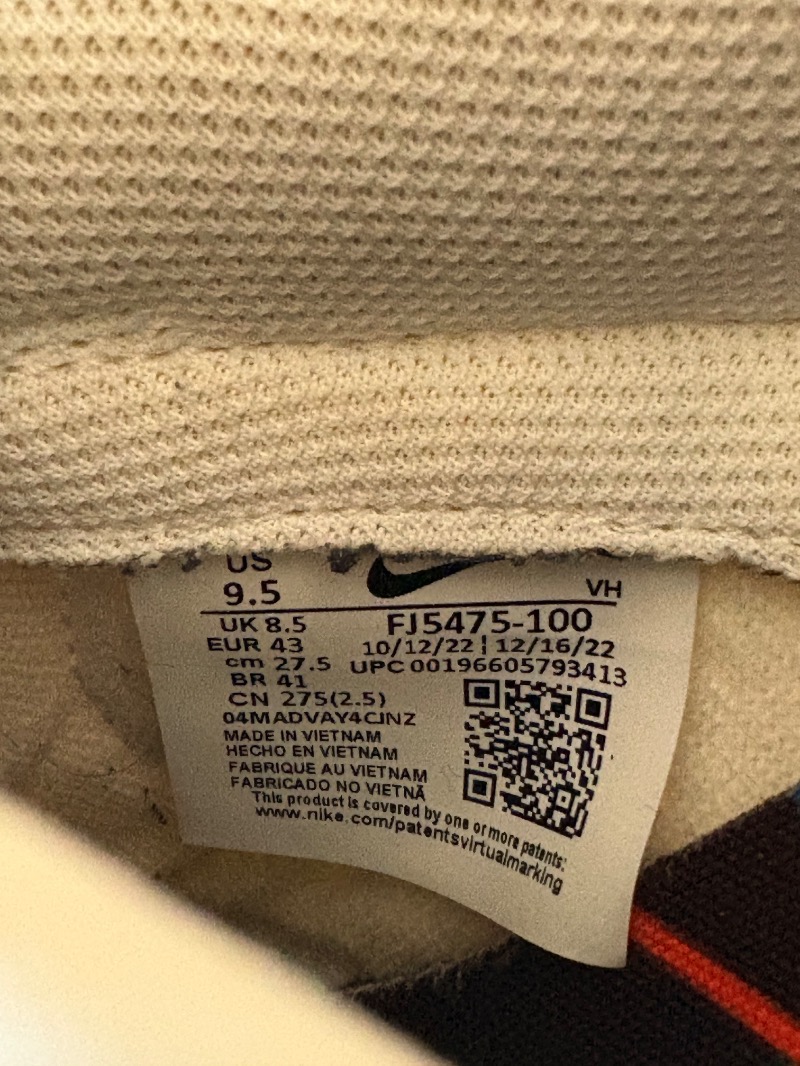 Foto 2 de Nike Dunk Low If Lost Return To — 41, Usado