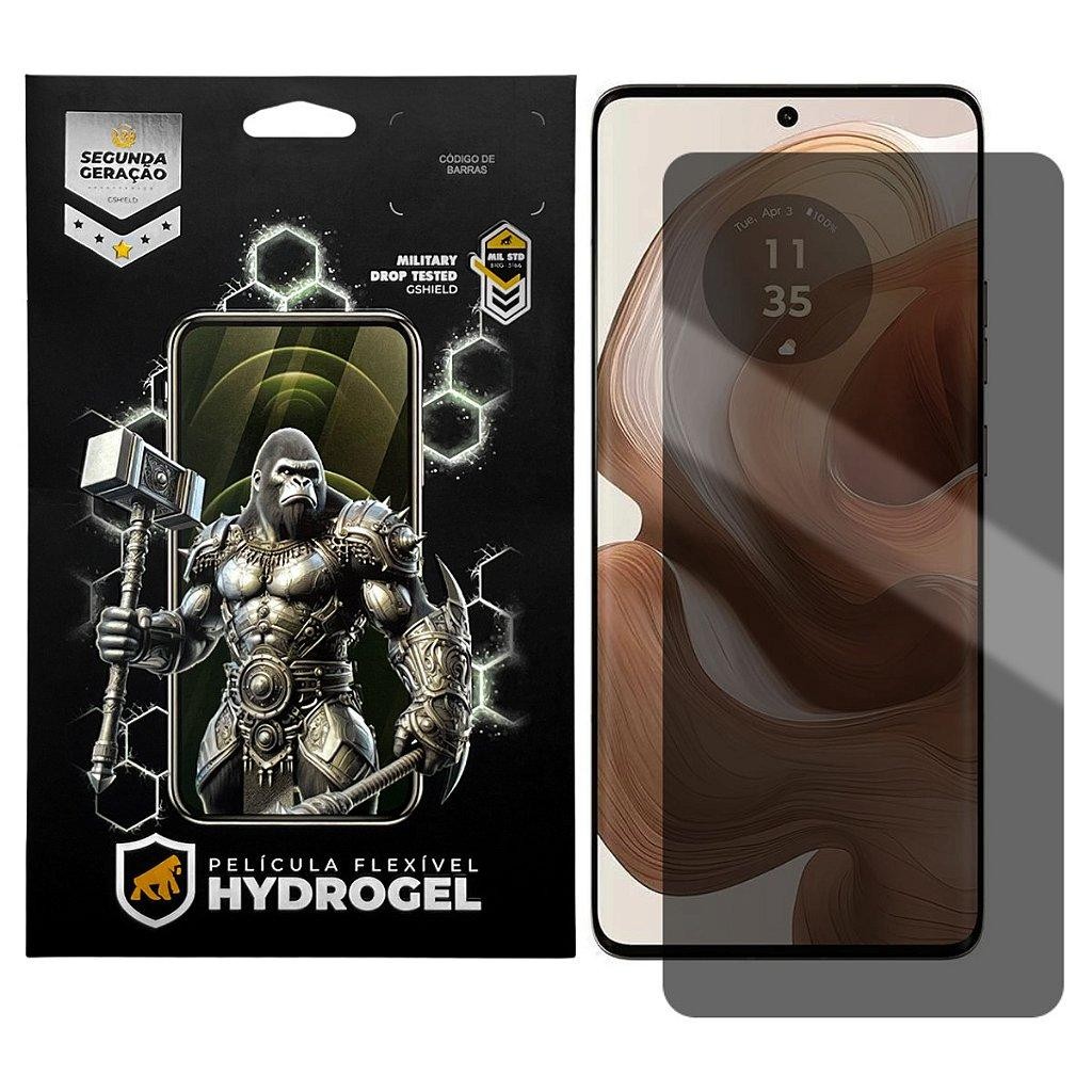 Película Privacidade Anti-espionagem para Motorola Moto Edge 50 Ultra 5G - Hydrogel - Gshield