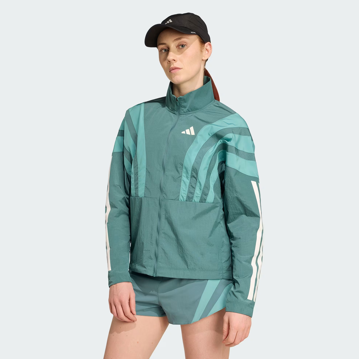 Jaqueta Adidas Adizero Seasonal Feminina Verde