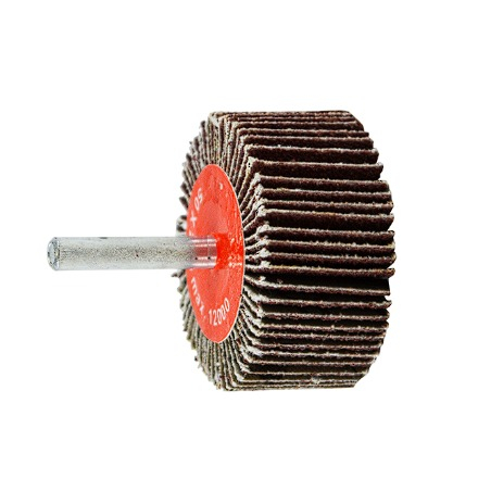 Roda Lixa com Haste 1/4" (50x25) Grão 36 até Grão 150