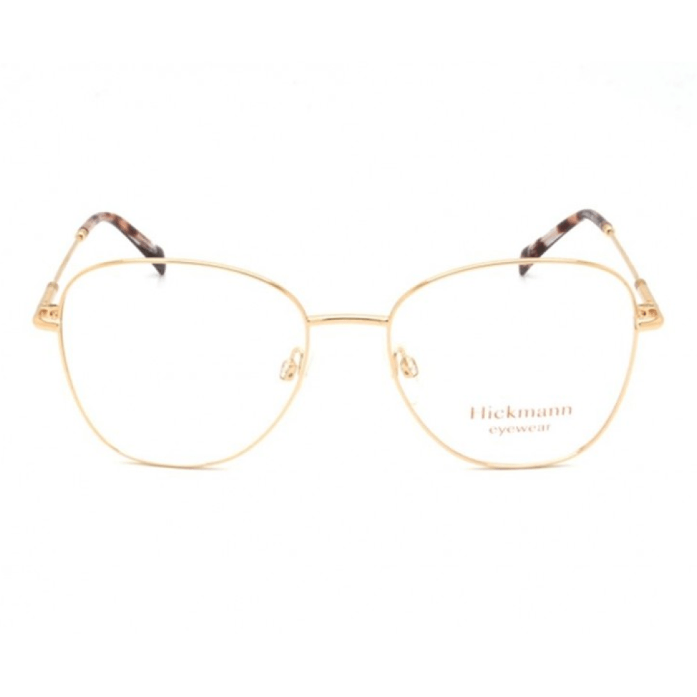 Armação de Óculos de Grau Ana Hickmann Lavanda 3 Feminino Gatinho Metal Dourado