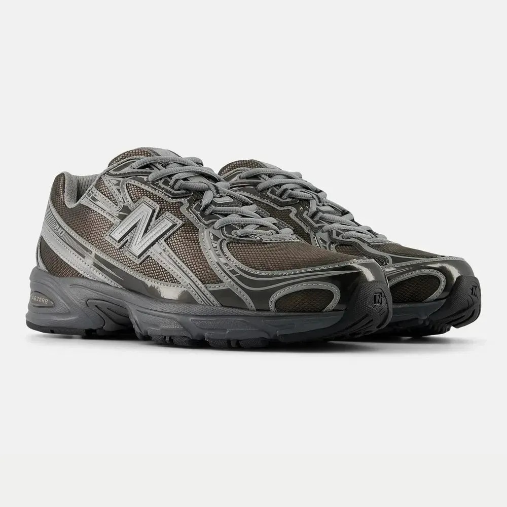 New Balance 740 Metallic Black Castlerock — 35 / 36 / 37 / 38 / 39 / 40 / 41 / 42 / 43 / 44, Novo