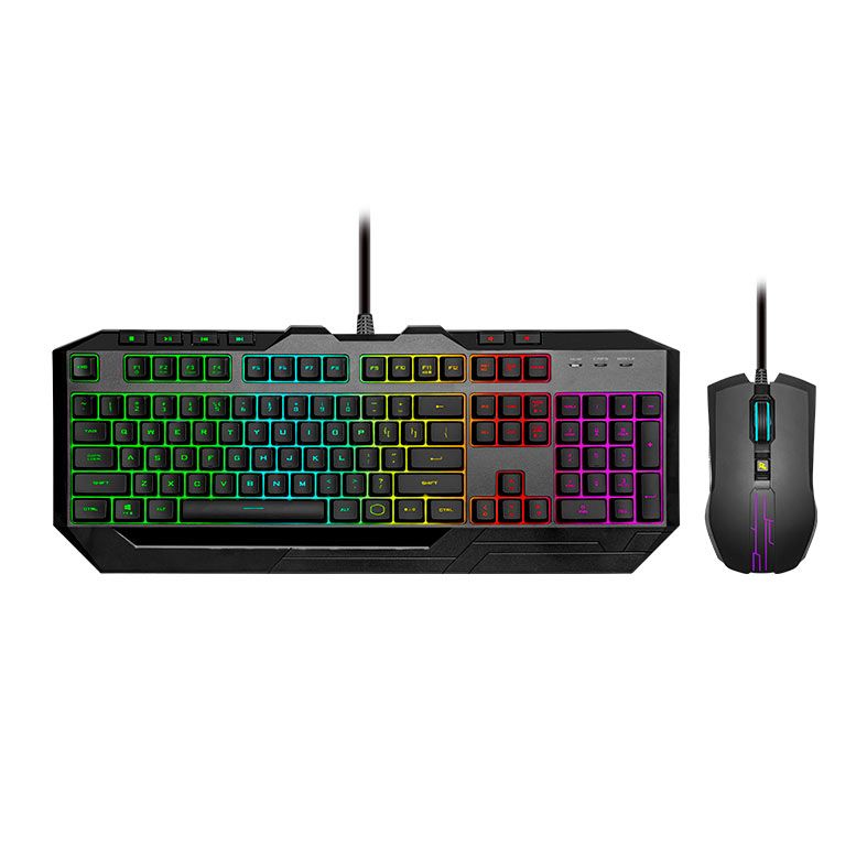 Kit Teclado e Mouse Cooler Master Devastator 3 RGB, ABNT2, SGB-3000-KKMF4-BR