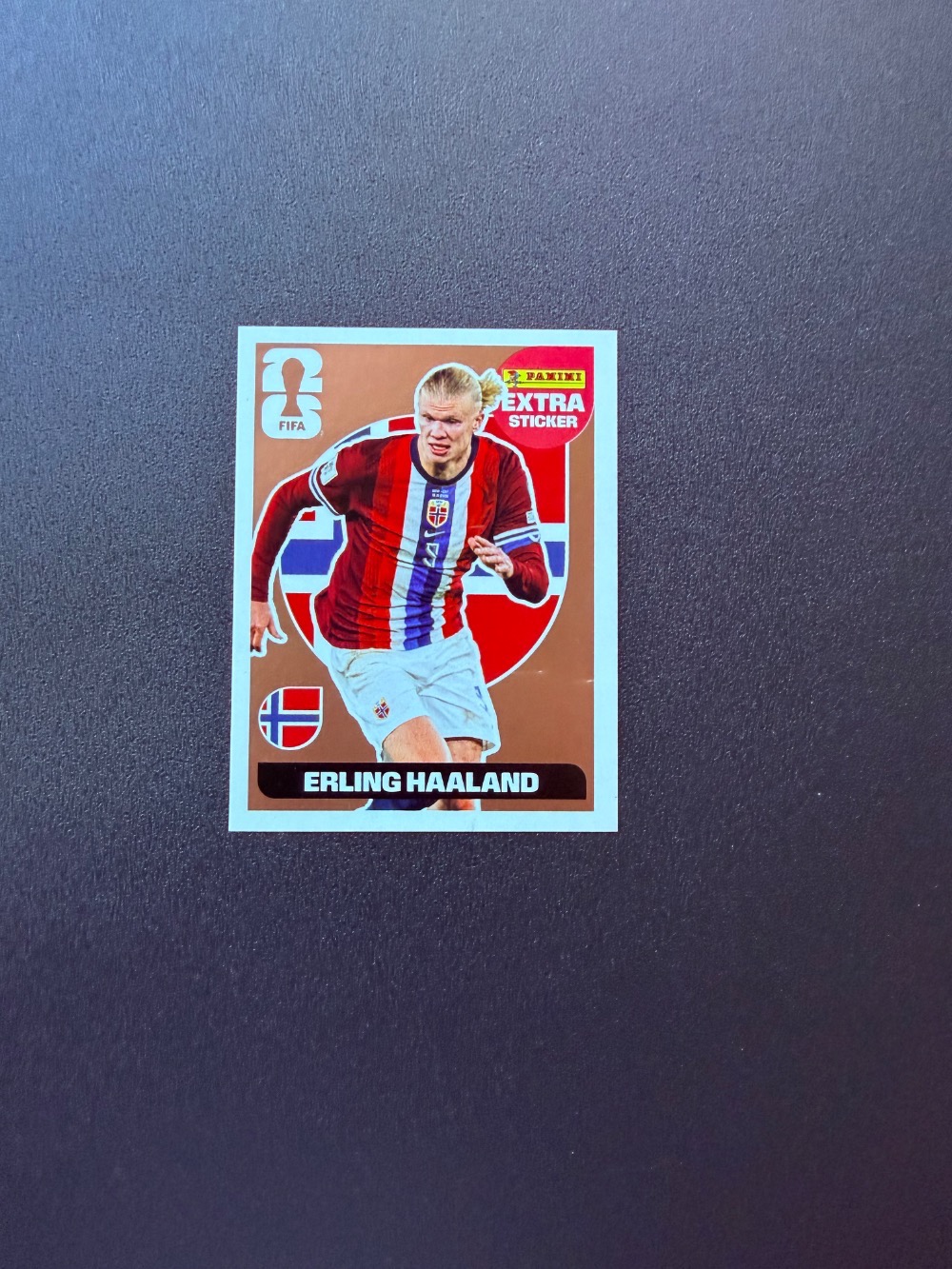 Figurinha Panini Erling Haaland Bronze Legend FIFA World Cup 2026 — Único, Usado