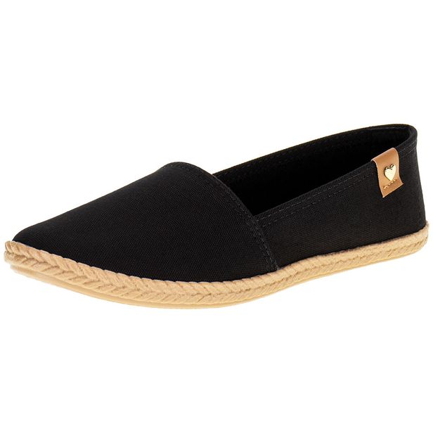 Sapatilha Feminina Alpargata Moleca - 5287210 PRETO 34
