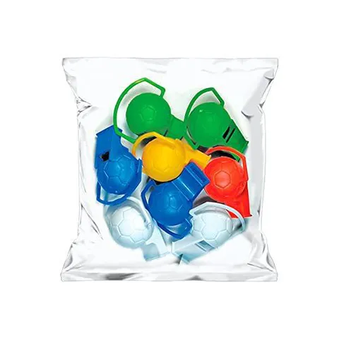 Kit com 8 Apitos de Plástico