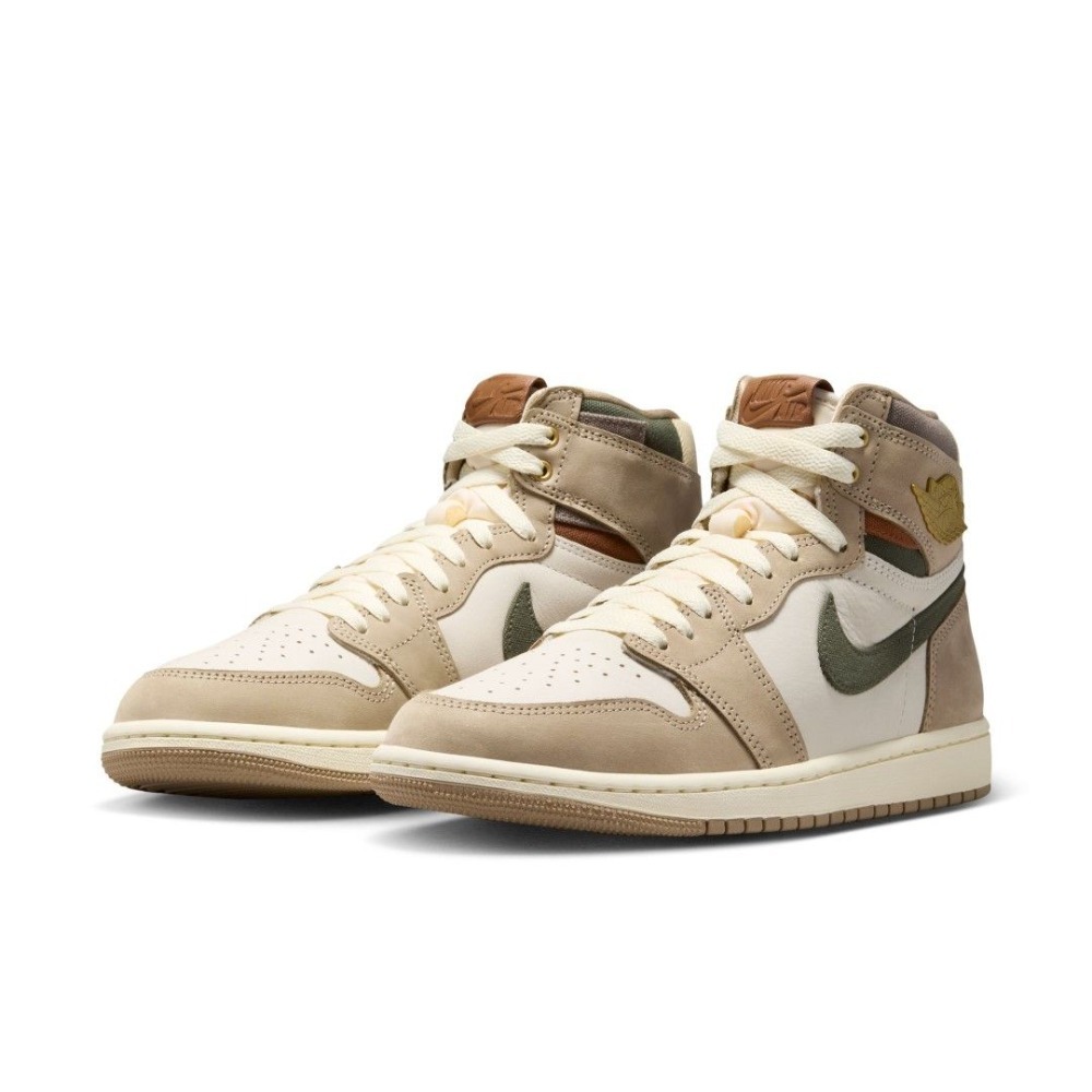 Air Jordan 1 High OG Khaki Sail — 34 / 35 / 35.5 / 36 / 37 / 37.5 / 38 / 39, Novo
