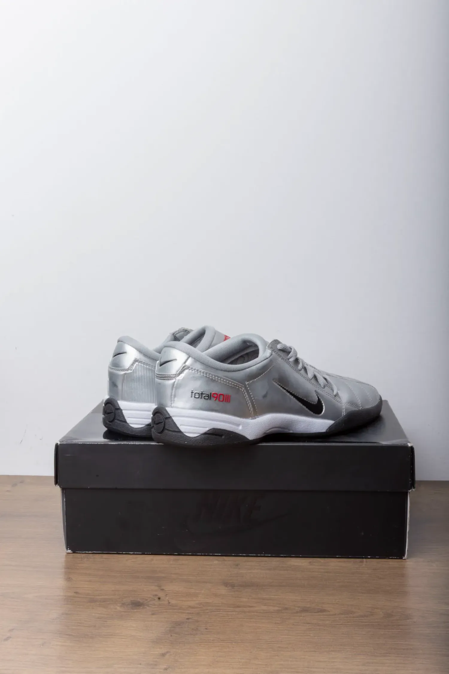 Foto 2 de Nike Total 90 Metallic Silver Black — 44, Novo