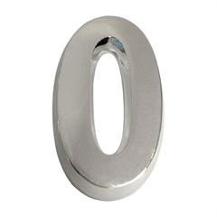 Número 0 Abs/Cromado 14,8cm Fixtil