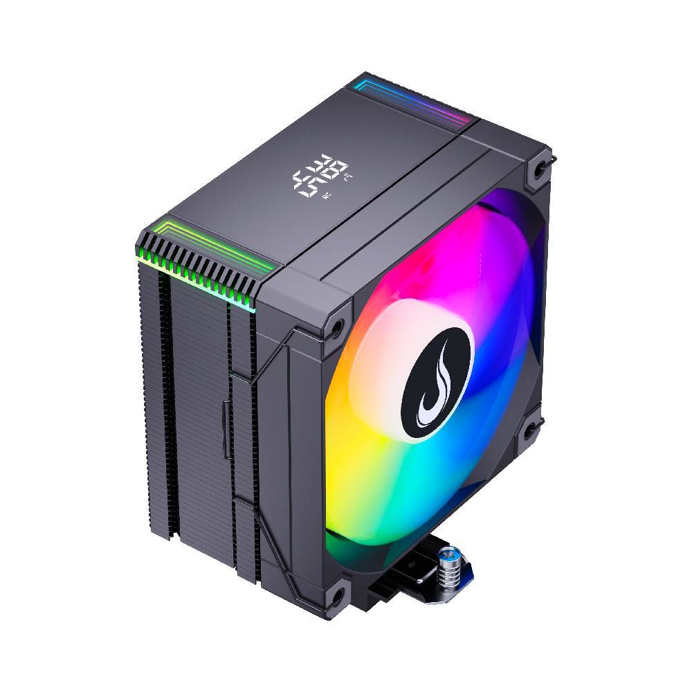 Cooler para Processador Rise Mode Temp 6 Pro Black AMD e Intel 120mm Preto - RM-ACT6-ARGB-B