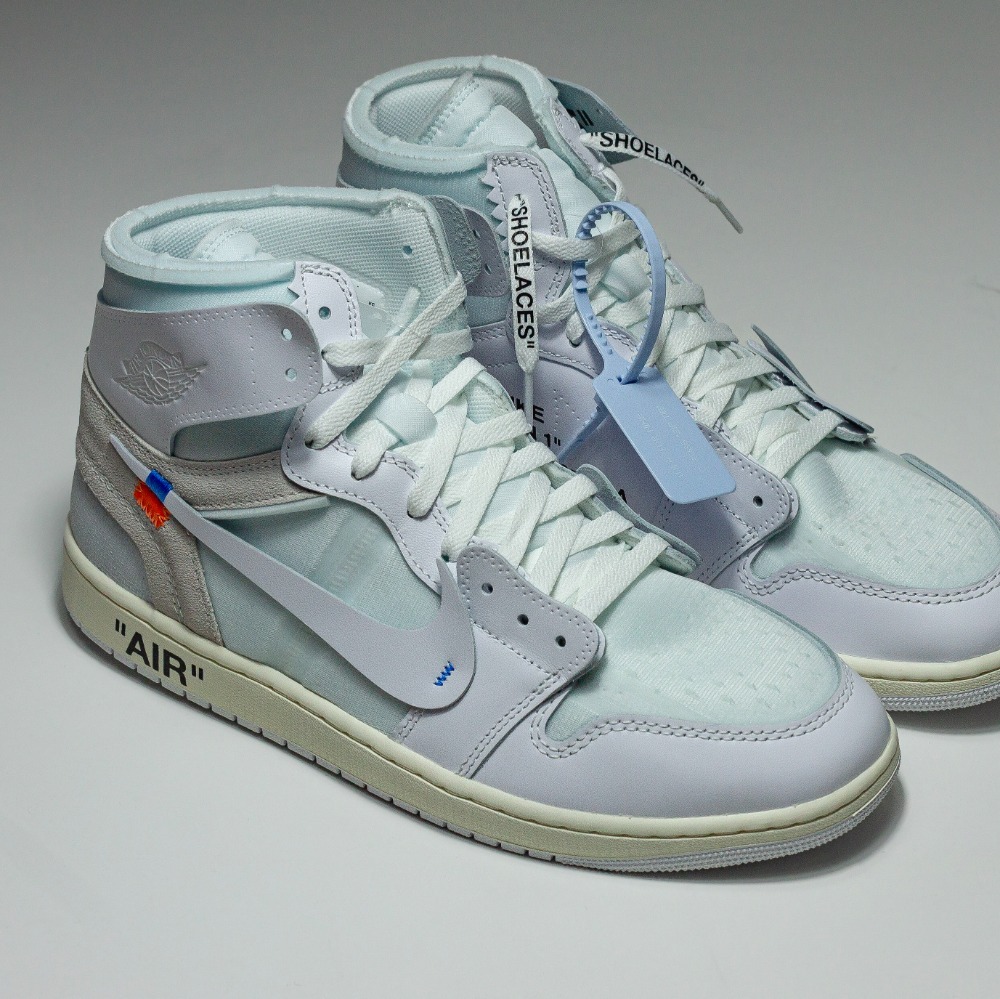 Virgil Abloh Archive x Air Jordan 1 High Retro Alaska (2026) — 40.5, Novo