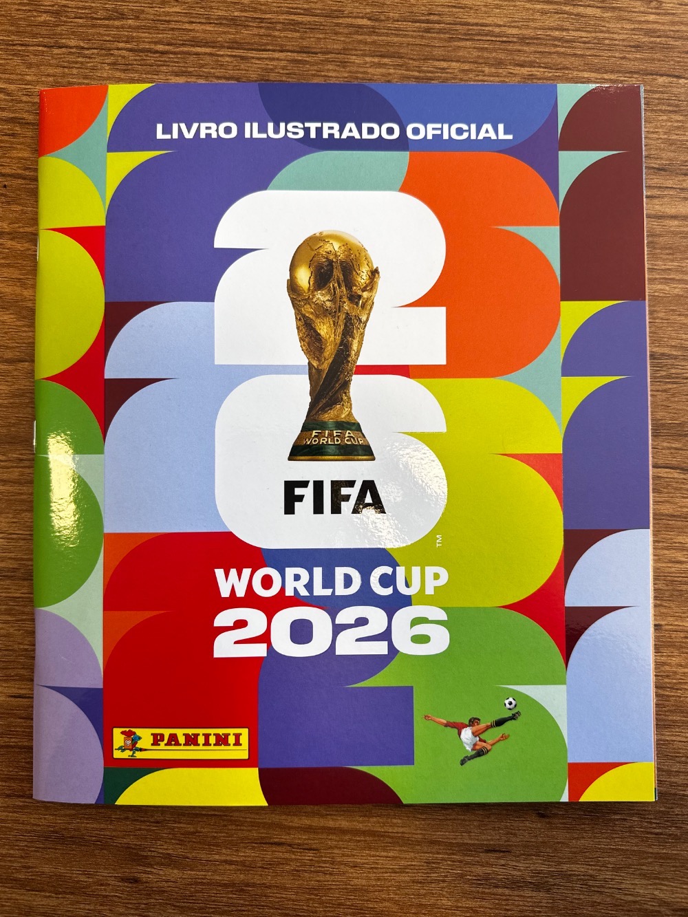 FIFA x Panini Albúm Copa do Mundo 2026 Capa Brochura Cartão — Único, Novo