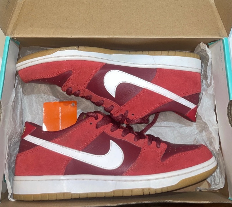 Foto 3 de Nike SB Zoom Dunk Low Track Red — 43, Usado