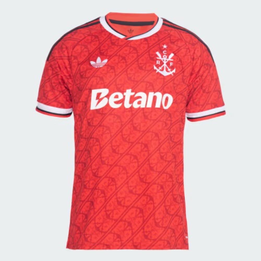 Camiseta adidas Flamengo III CR 26/27 Kit 3 Red — P / M / G / XG / XXG, Novo