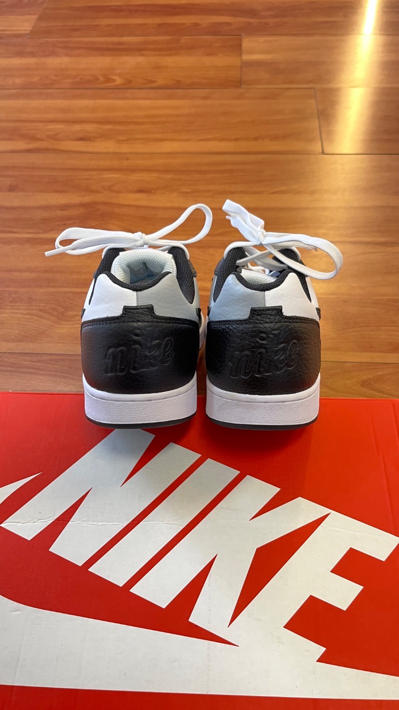 Foto 4 de Nike Ebernon Low PRM White Black Wolf Grey — 43, Novo