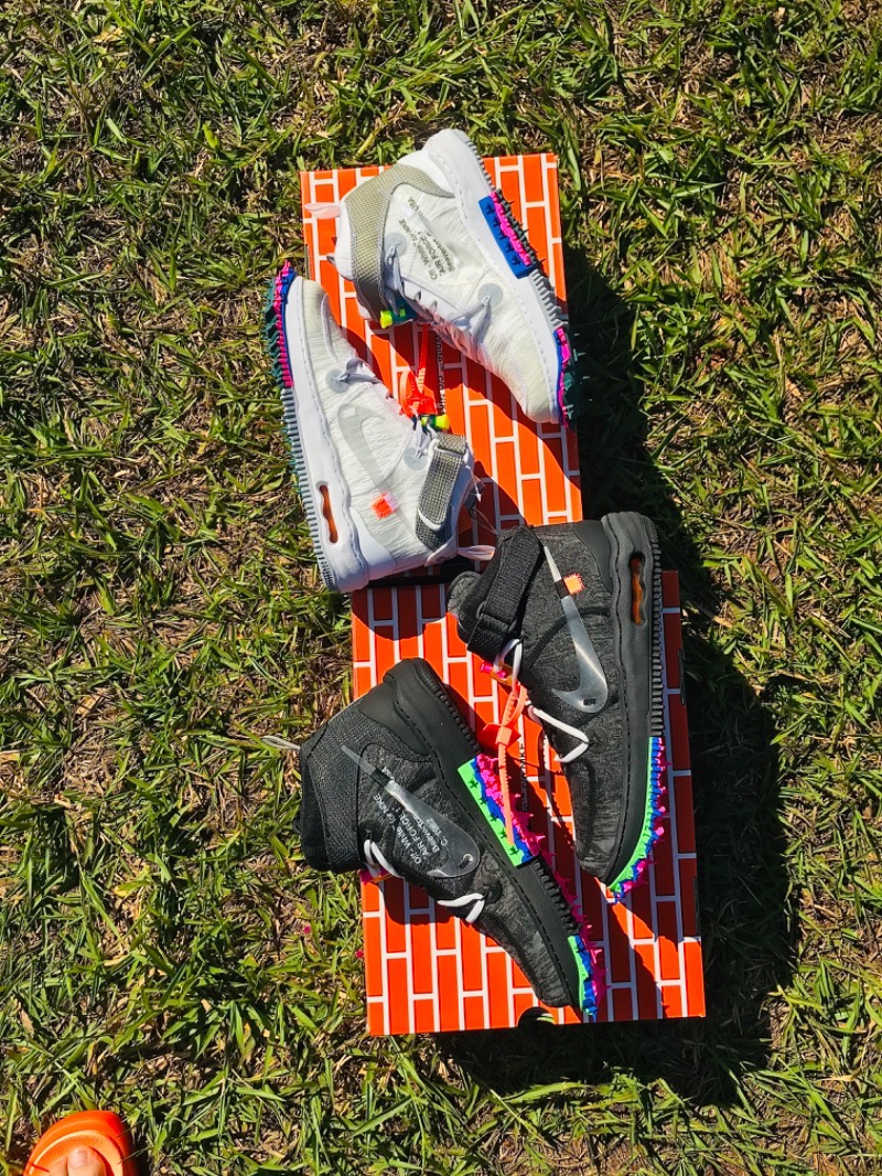 Foto 5 de Off-White x Nike Air Force 1 Mid White — 40, Novo