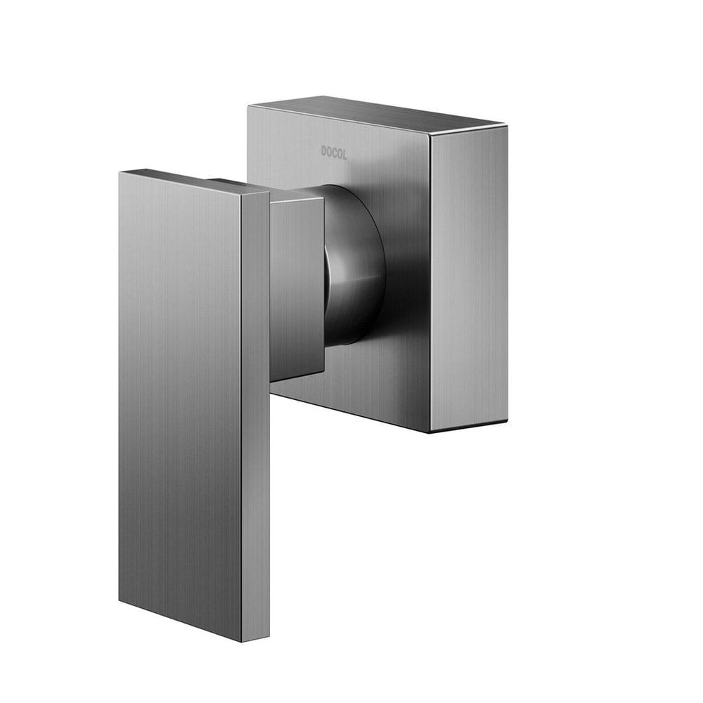 Acabamento para registro Docol base 3/4" New Edge grafite escovado