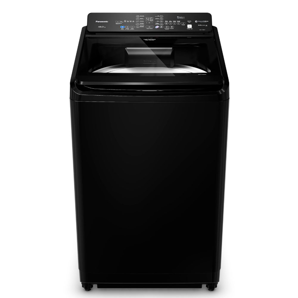 Lavadora de Roupas Intuitive+ Panasonic 19Kg Preta com 10 Programas de Lavagem e Smartsense - NA-F190G1 Lavadora de Roupas Intuitive+ Panasonic 19Kg Preta com 10 Programas de Lavag