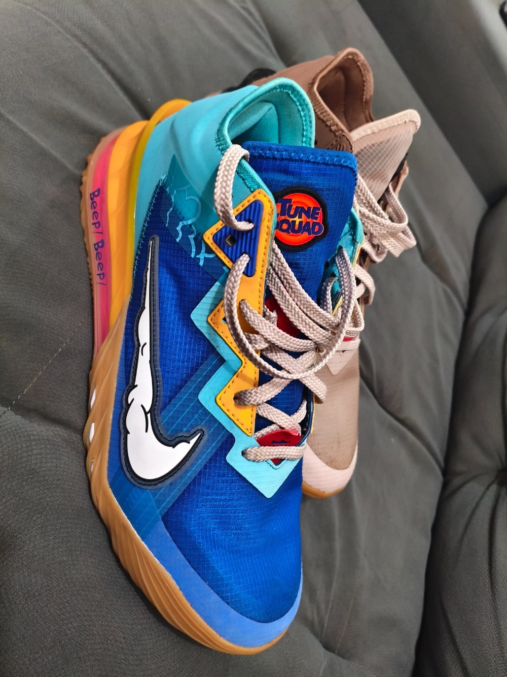 Nike Lebron 18 Low Wile E Vs Roadrunner — 44, Usado