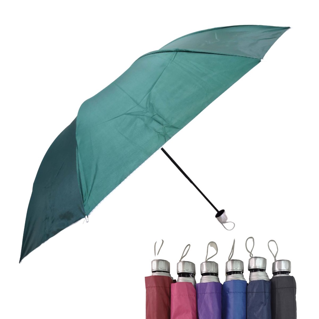 Guarda Chuva Reforçado Cabe Na Bolsa Colorido Liso