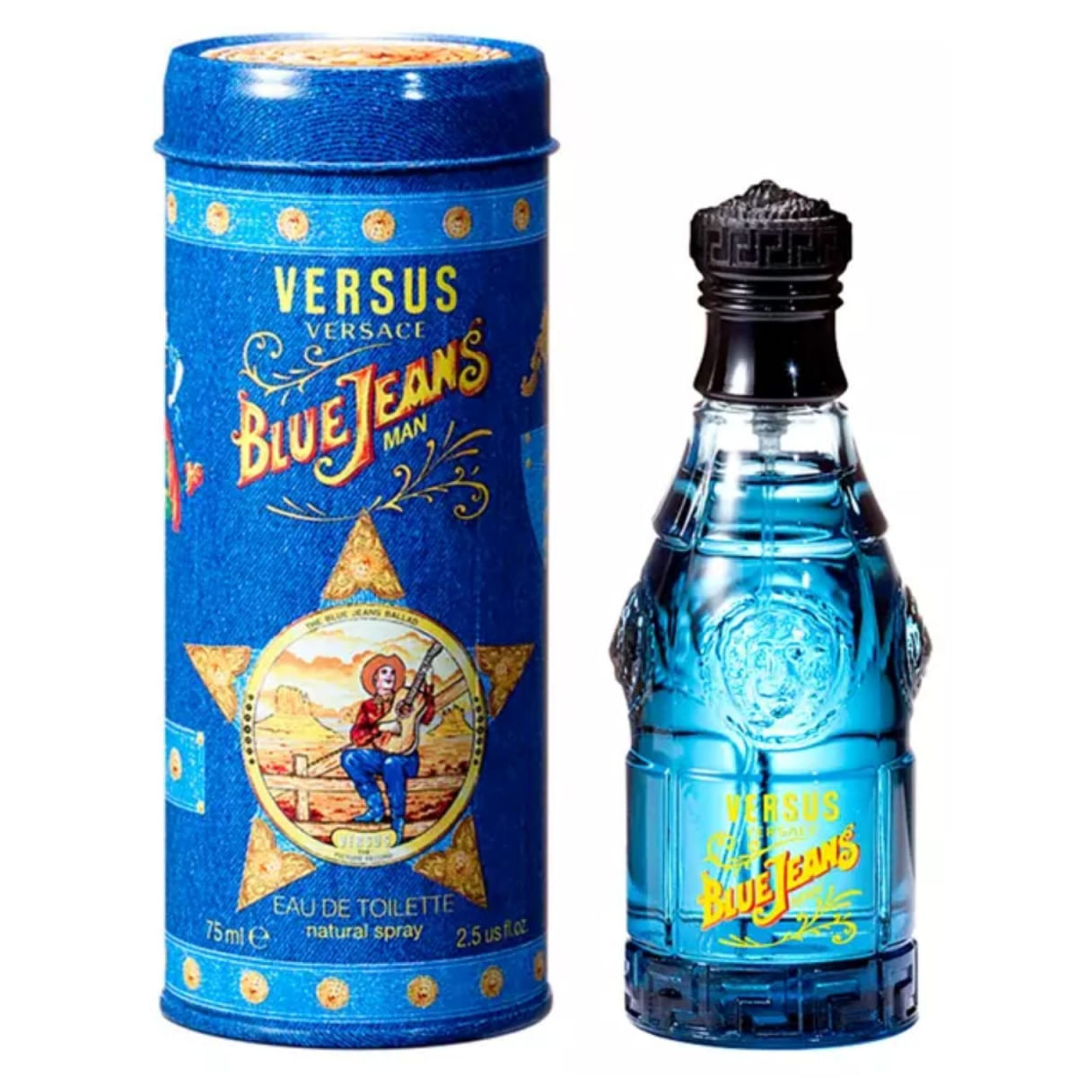 Perfume Versus Blue Jeans Man Versace EDT Masculino 75ml